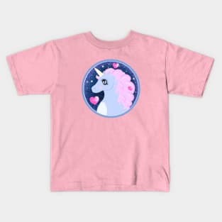 Sparkling Space Unicorn Kids T-Shirt